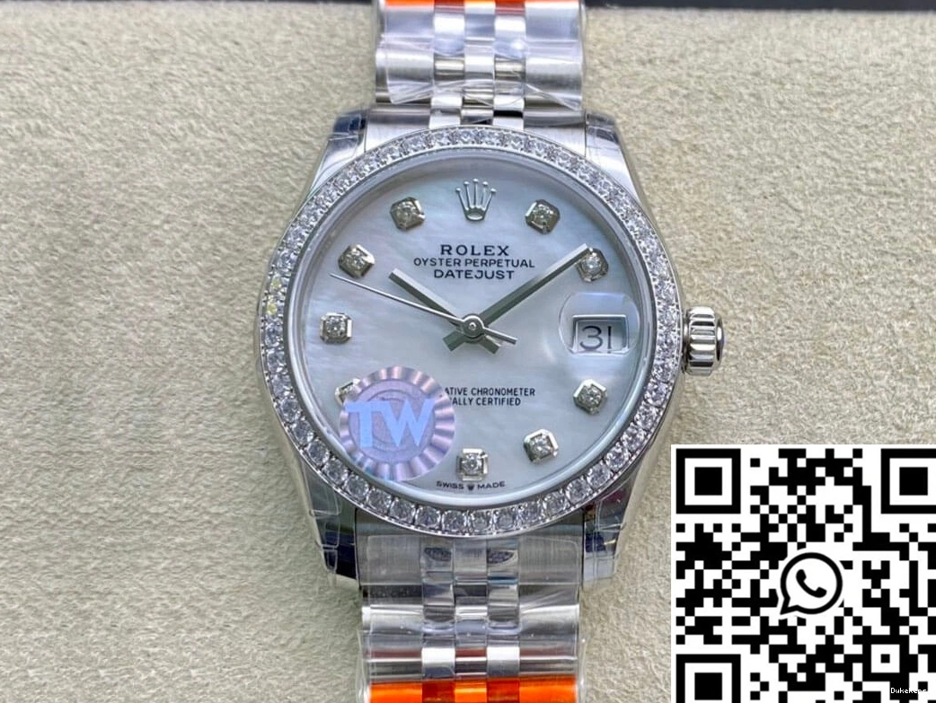 Diamond Datejust TW M278384RBR-0008 Factory Rolex Bezel 0714